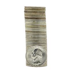 Roll of (40) 1949-D Brilliant Uncirculated Washington Quarters