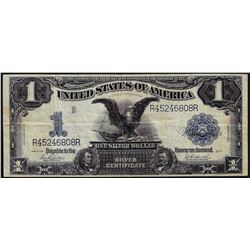 1899 $1 Black Eagle Silver Certificate Note