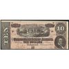 Image 1 : 1864 $10 The Confederate States of America Note