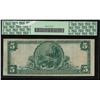 Image 2 : 1902 $5 Plain Back National Bank & Trust of Kansas City Note PCGS F 15PPQ