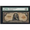 Image 1 : 1922 $50 Large Size Gold Certificate PMG F12 Net