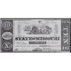 Image 1 : 1862 $10 The State of Missouri Obsolete Bank Note