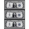 Image 1 : Lot of (3) Consecutive 1934 $1 Silver Certificate Notes