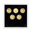 Image 2 : Lot of (5) 2016 $5 American Gold Eagle Coins