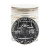Image 2 : Roll of (20) 1960 Brilliant Uncirculated Franklin Half Dollar Coins