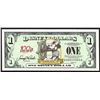 Image 1 : 2002 $1 Disney Dollars Steamboat Wille Note