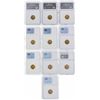 Image 2 : Lot of (10) $5 American Gold Eagle Coins NGC MS69