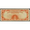 Image 2 : 1922 $10 Gold Certificate Note