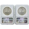 Image 2 : Set of 1983MO-1984MO Mexico 1 Onza Silver Libertad Coins NGC MS66