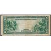 Image 2 : 1914 $5 Federal Reserve Note Blue Seal