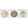 Image 1 : Lot of (3) 1935-1936 Canada $1 Silver Coins