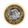Image 2 : .999 Silver Grand Casino $10 Casino Gaming Token Limited Edition