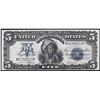 Image 1 : 1899 $5 Indian Chief Silver Certificate Bank Note