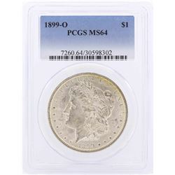 1899-O $1 Morgan Silver Dollar Coin PCGS MS64