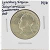 Image 1 : 1936 Lynchburg Virginia Sesquicentennial Commemorative Half Dollar Coin