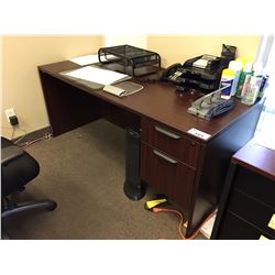 SINGLE PEDESTAL DESK
