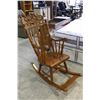 Image 2 : CARVED ROCKING CHAIR