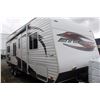 Image 2 : 2013 STEALTH TRAVEL TRAILER/TOY HAULER, WHITE, VIN #4X4TSFW22DC010756, RD/CD, AC, TH, AW,
