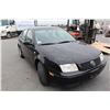 Image 2 : 2002 VOLKSWAGON JETTA, BLACK, VIN 3VWSE69M12M194151, ODO 185368 KMS, GAS, 4 CYL., 5 SPEED, RD, PW,