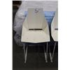 Image 2 : 7 DESIGNER METAL CHAIRS