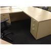 Image 2 : MAPLE BOW FRONT L-SHAPE EXECUTIVE DESK