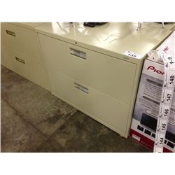 2 DRAWER LATERAL FILE CABINET