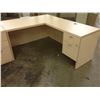 Image 2 : MAPLE L-SHAPE EXECUTIVE DESK