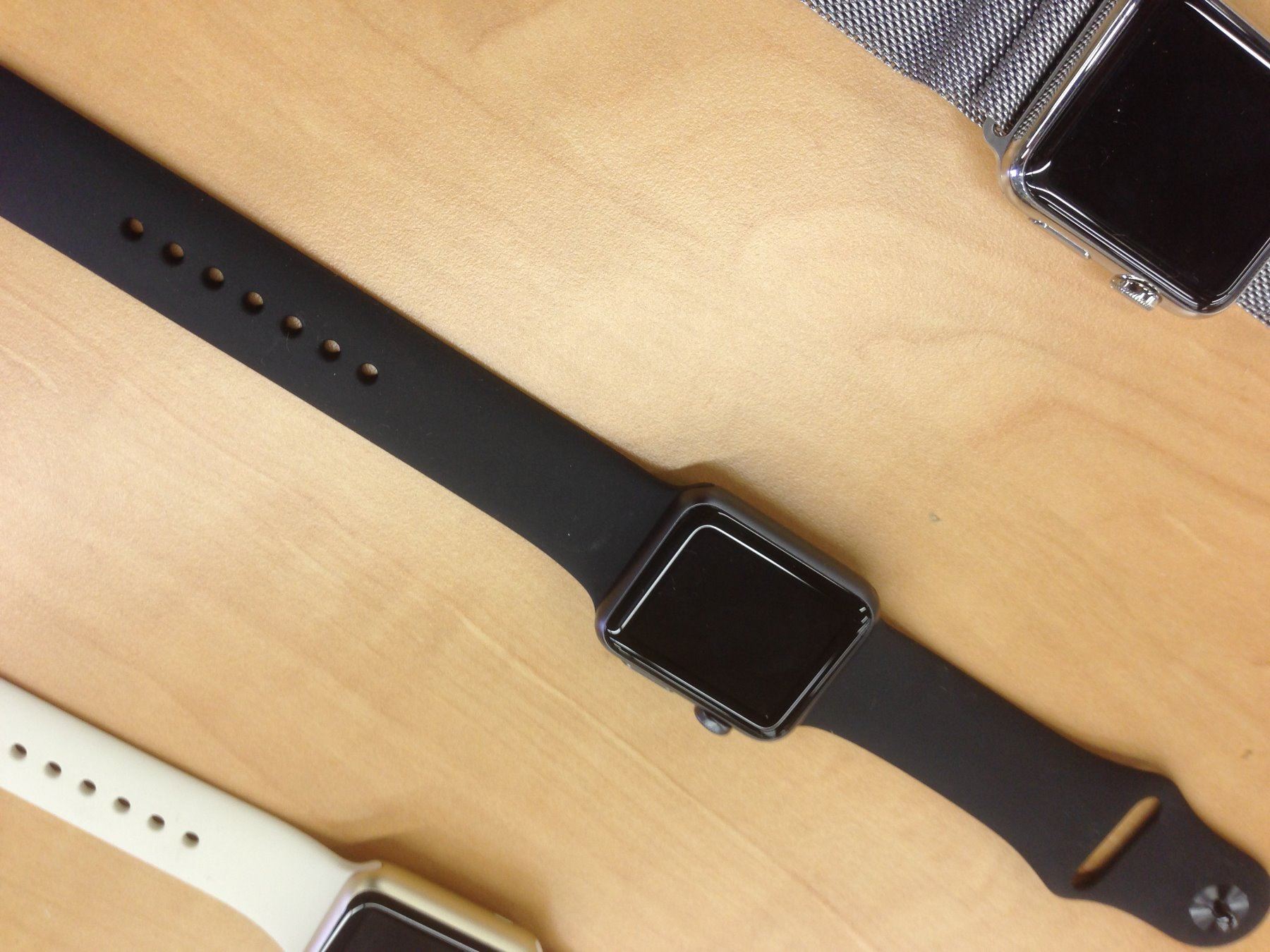 APPLE WATCH SERIES 1 38MM, SPACE BLACK, SERIAL NUMBER FH7PFCQFG99F