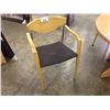 Image 2 : MAPLE FRAME STACKING CLIENT CHAIR