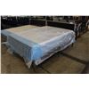Image 2 : QUEEN SIZE HEADBOARD, FOOTBOARD, AND RAILS