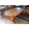 Image 2 : MEXICAN PINE DINING TABLE WITH 2 CHAIRS