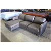 Image 2 : BONDED LEATHER SECTIONAL SOFA
