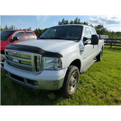 2006 FORD POWERSTROKE XLT SUPERDUTY F350 TRUCK