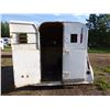Image 2 : WHITE OLDER 2 HORSE TRAILER