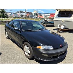 1998 CHEVROLET CAVALIER Z24, BLACK, VIN 1G1JF12T2W7291142, ODO 226965 KMS, GAS, 5 SPEED,PW,PL,