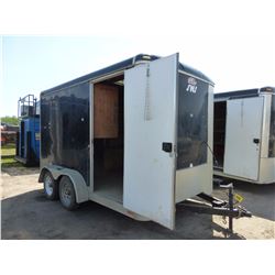 2013 SWS CARGOMATE 12' ENCLOSED TRAILER