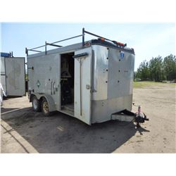 2004 INTERSTATE CARGO 14' ENCLOSED TRAILER