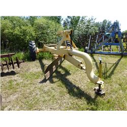 HOME MADE 12' PULL TYPE ANGLE GRADER