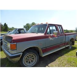 1988 FORD F150 LARIAT EXTENDED CAB TRUCK