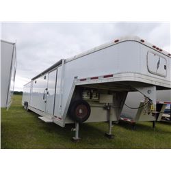 2008 FEATHERLITE 40' CAR HAULER TRAILER