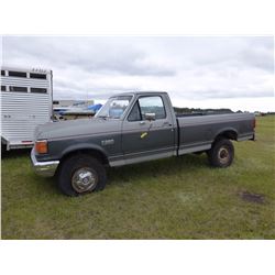 1989 FORD F250 4WD TRUCK