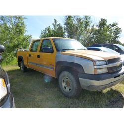 2005 CHEV 1500 HD CREW CAB TRUCK