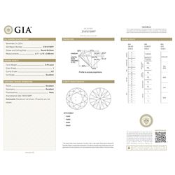 GIA/Round/I/SI2/0.9Ct