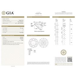 GIA/Round/G/I1/1.01Ct