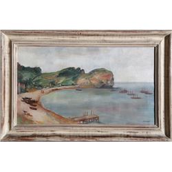 Bernard Karfiol, Cove, Oil Painting