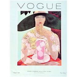 Harriet Meserole, Vogue Cover, Interior Decoration August 1926, Poster