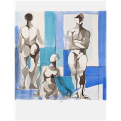 Jacques Despierre, Trois Nus, Lithograph