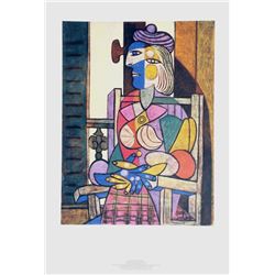 Pablo Picasso, Femme Assise Devant sa Fenetre, Lithograph