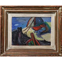 Ben Benn, Summer Afternoon, Oil Painting