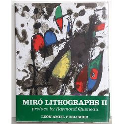 Joan Miro, Miro Lithographs Volume II, Book
